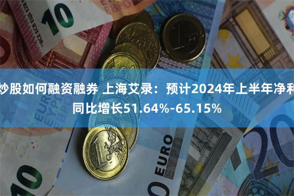 炒股如何融资融券 上海艾录：预计2024年上半年净利同比增长51.64%-65.15%