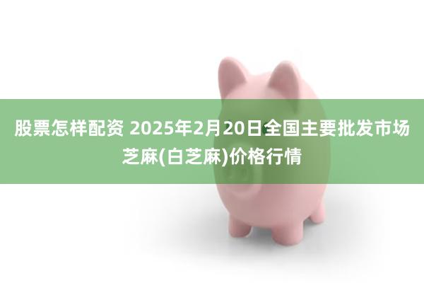 股票怎样配资 2025年2月20日全国主要批发市场芝麻(白芝麻)价格行情